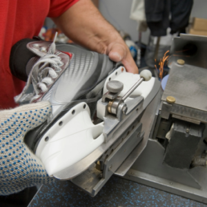 Skate sharpening